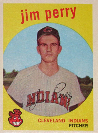 1959 Topps Jim Perry #542