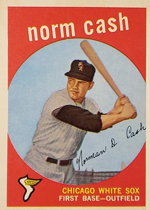 1959 Topps Norm Cash #509
