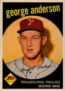 1959 Topps Sparky Anderson #338