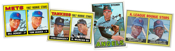 1967 Topps baseball rookie card values