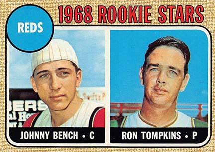 1968 Topps Johnny Bench #247