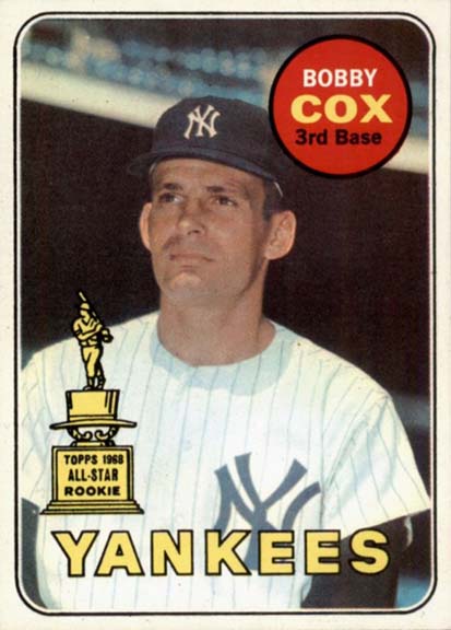 1969 Topps Bobby Cox #237