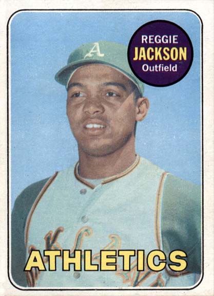 1969 Topps Reggie Jackson #260