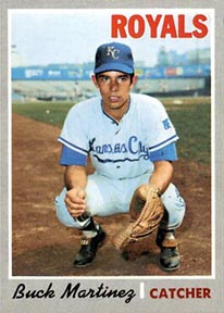 1970 Topps Buck Martinez #609