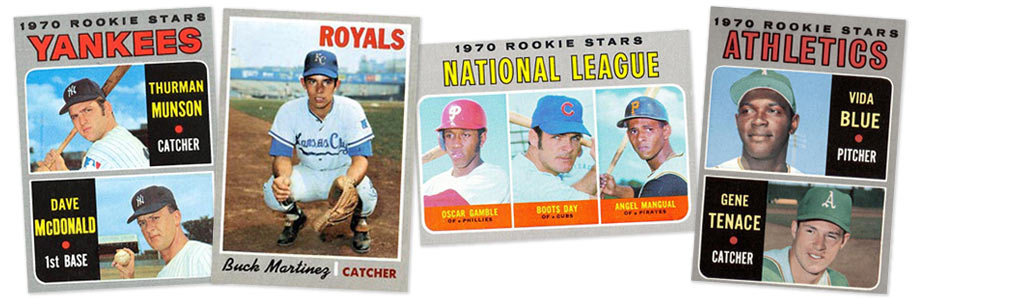 1970 Topps rookie baseball card values