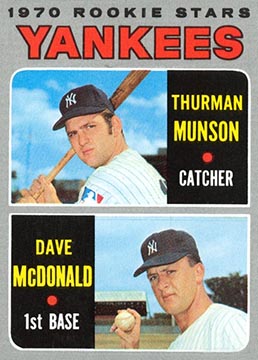 1970 Topps Thurman Munson #189