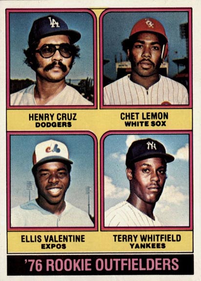 1976 Topps Chet Lemon #590
