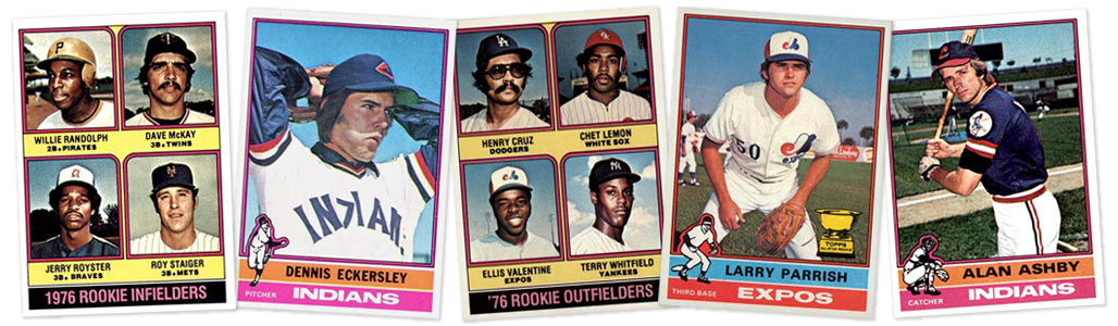 1976 Topps baseball rookie card values