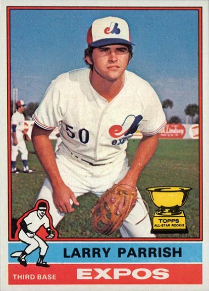 1976 Topps Larry Parrish #141