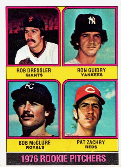 1976 Topps Ron Guidry #599