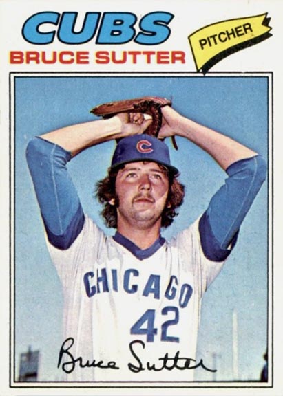 1977 Topps Bruce Sutter #144