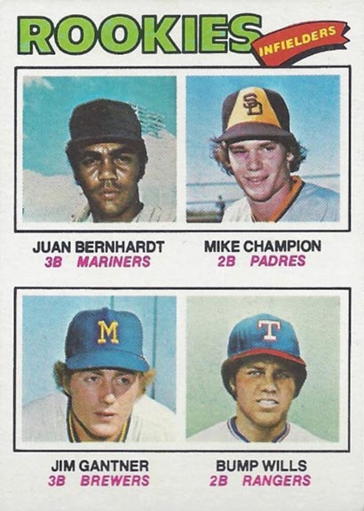 1977 Topps Jim Gantner #494