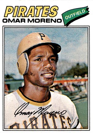 1977 Topps Omar Moreno #104