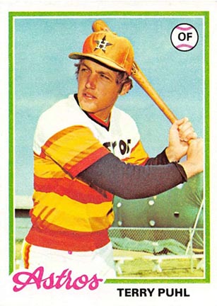 1978 Topps Terry Puhl #553