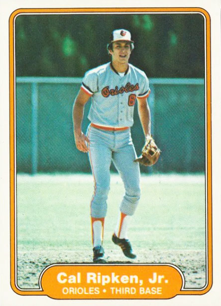 1982 Fleer Cal Ripken Jr #176