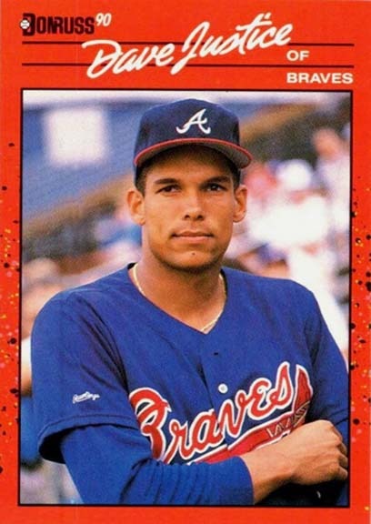 1990 Donruss Dave Justice #704