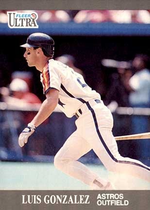 1991 Ultra Update Luis Gonzalez #U-82