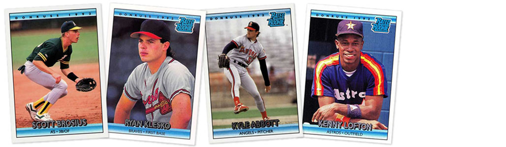 1992 Donruss baseball rookie card values