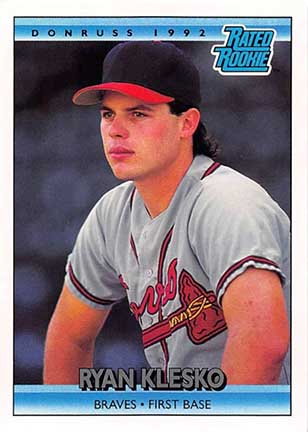 1992 Donruss Ryan Klesko #13
