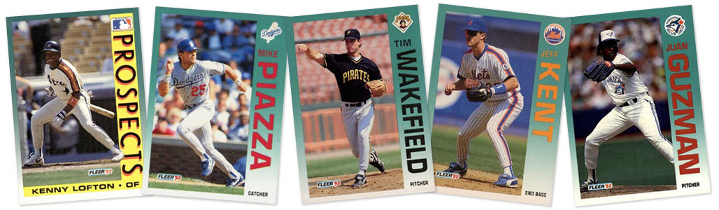 1992 Fleer and Fleer Update baseball rookie cards