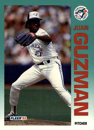 1992 Fleer Juan Guzman #330