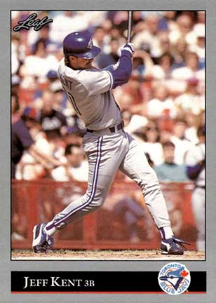 1992 Leaf Jeff Kent #445