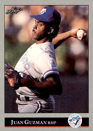 1992 Leaf Juan Guzman #35