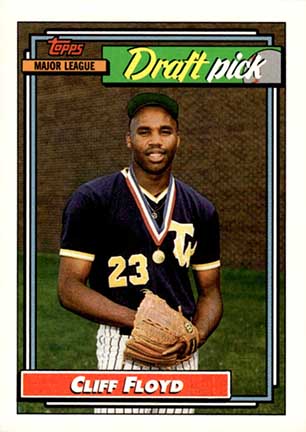 1992 Topps Cliff Floyd "Draft Pick" #186
