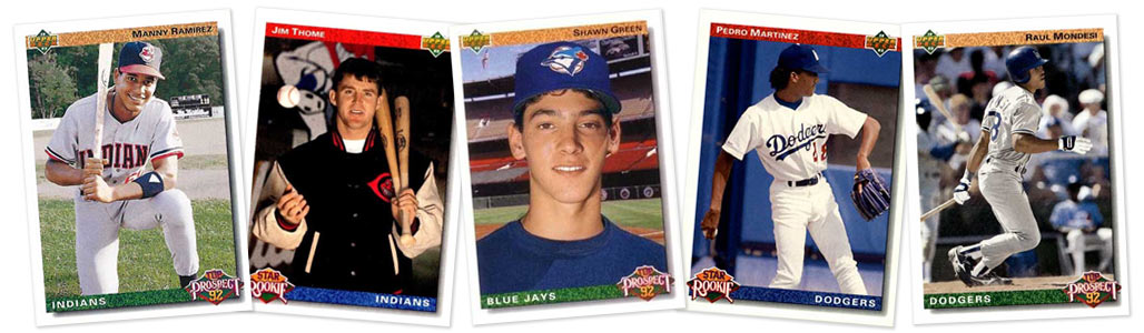 1992 Upper Deck baseball rookie cards