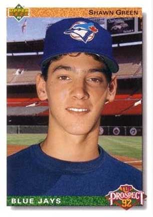 1992 Upper Deck Shawn Green #55