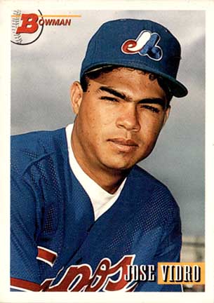 1993 Bowman Jose Vidro #592