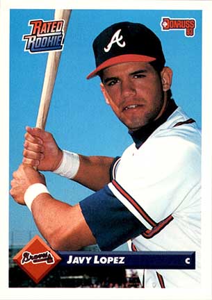 1993 Donruss Javy Lopez #782