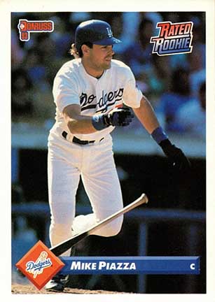 1993 Donruss Mike Piazza Rated Rookie #209