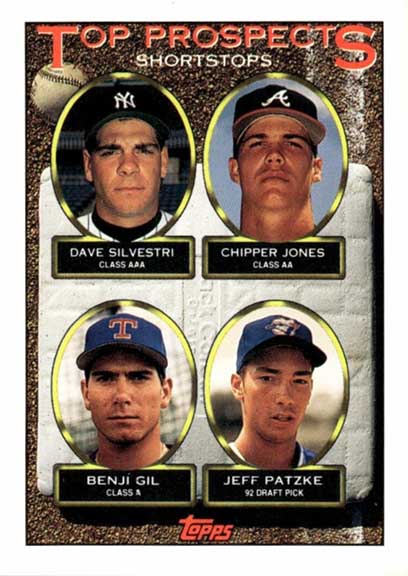 1993 Topps Chipper Jones #528