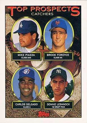 1993 Topps Mike Piazza #701