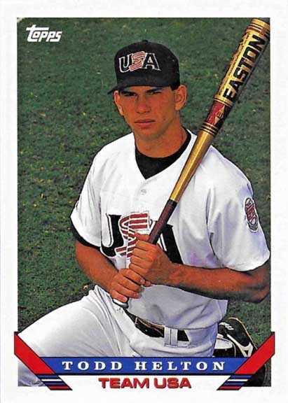 1993 Topps Traded Todd Helton #19T