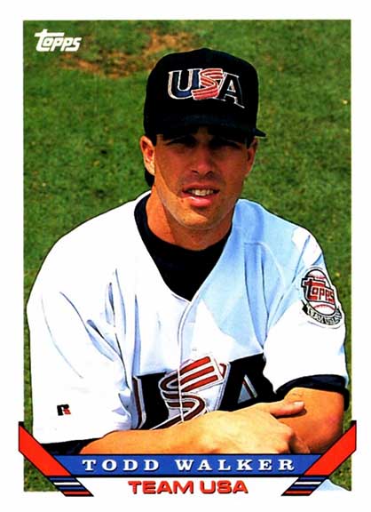 1993 Topps Traded Todd Walker #79T