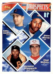1994 Topps Prospects Chad Mottola rookie card