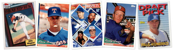 1994 Topps and Topps Traded baseball cards