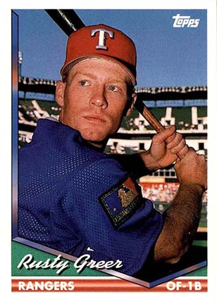 1994 Topps Traded Rusty Greer #29T