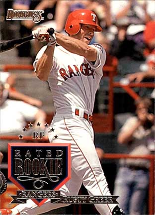 1995 Donruss Rusty Greer #513