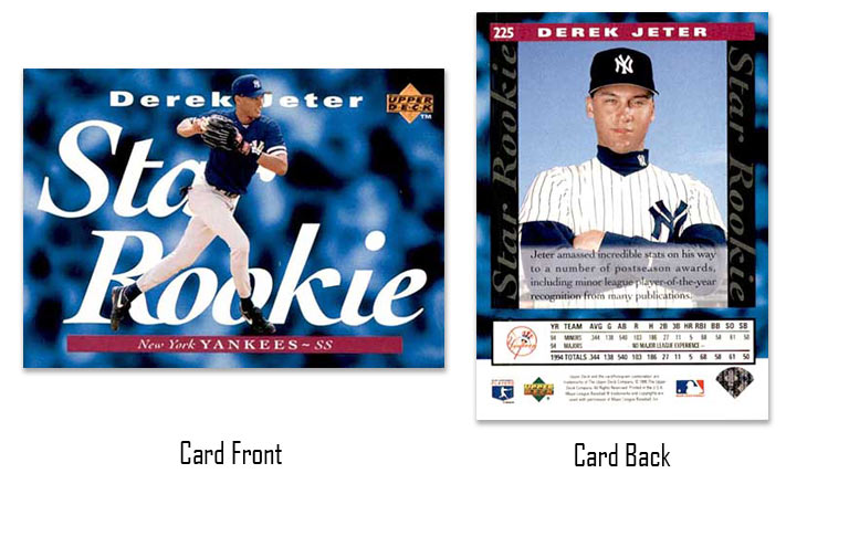 1995 Upper Deck Derek Jeter Star Rookie card