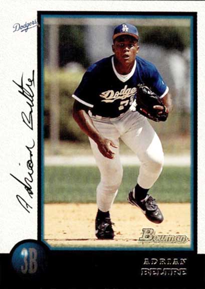 1998 Bowman Adrian Beltre #123