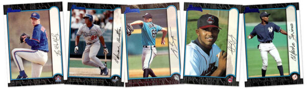 1999 Bowman baseball rookie cards