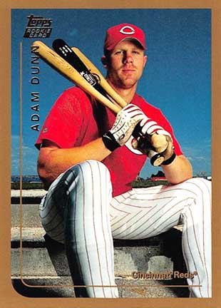 1999 Topps Traded Adam Dunn #T50