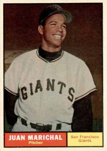 1961 Topps Juan Marichal #417