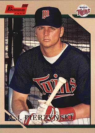 1996 Bowman A.J. Pierzynski #344