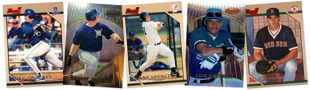 1996 Bowman baseball rookie cards