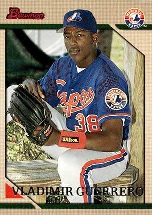 1996 Bowman Vladimir Guerrero #374