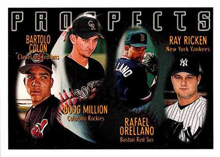 1996 Topps Bartolo Colon Prospects #428